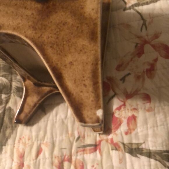 Vintage Ceramic Bench Candle Plant Spice Holder - Picture 7 of 10